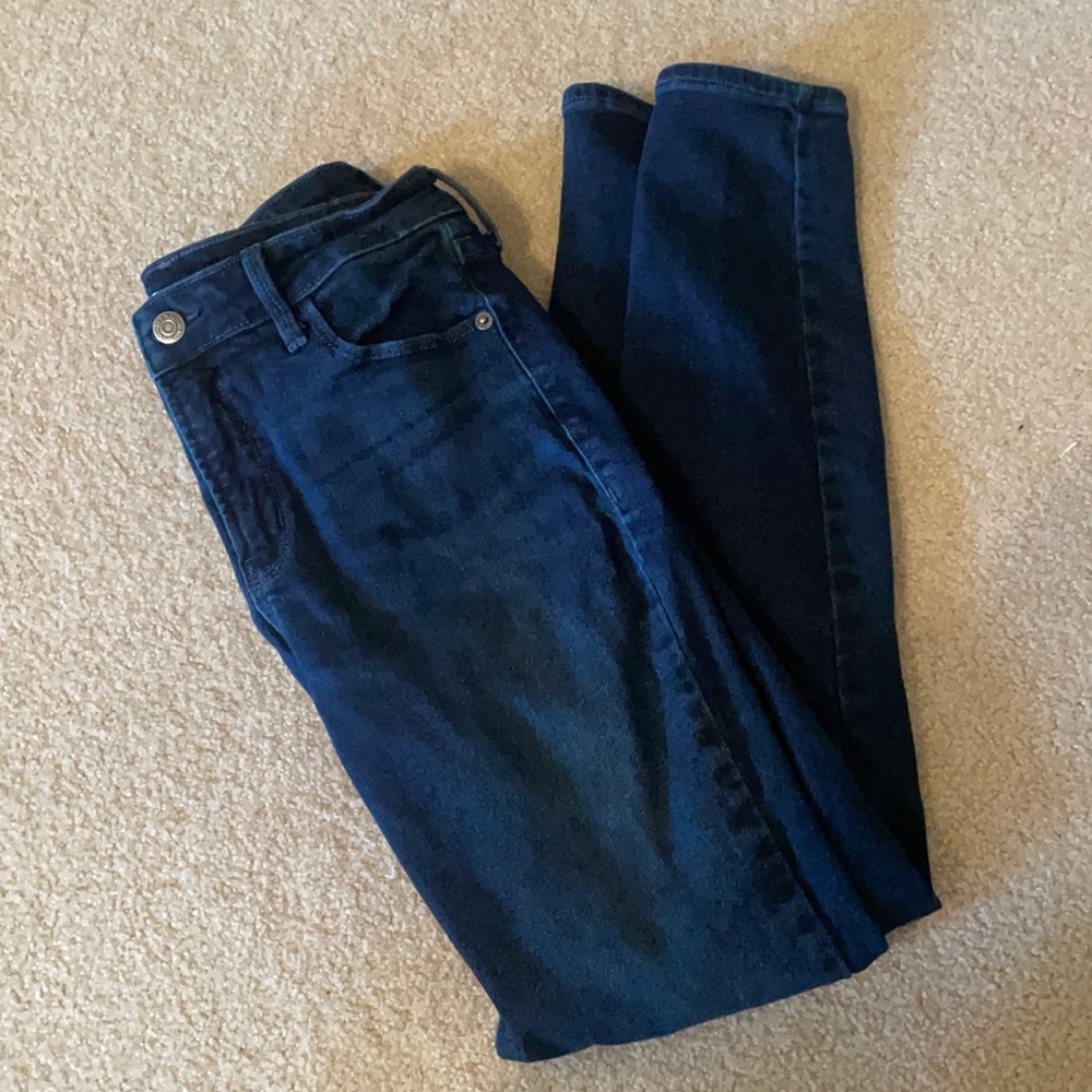 Old Navy Rockstar Super Skinny High Rose Jeans